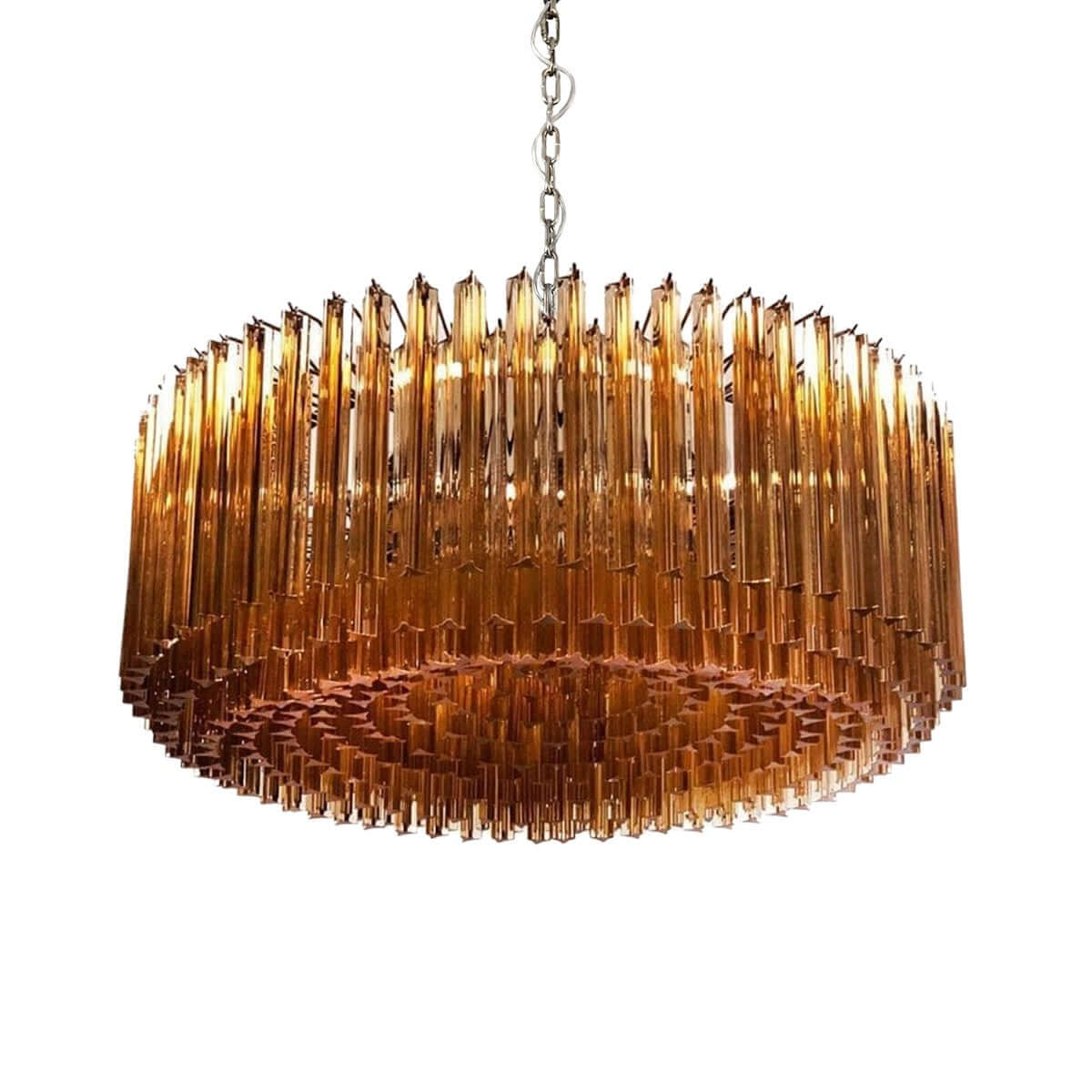 Murano Prisms Parallel Chandelier