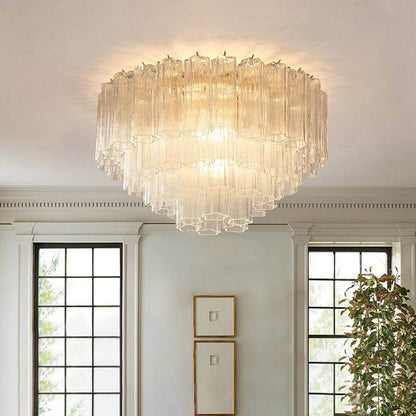 Murano Tubes Ceiling Lamp 26"