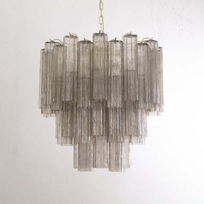 Murano Tubes Chandelier 26"