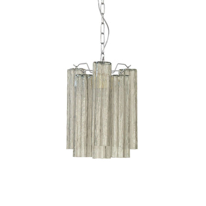 Murano Tubes Chandelier 11"