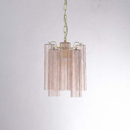 Murano Tubes Chandelier 11"