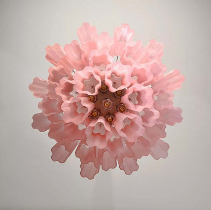 Murano Tubes Chandelier 20"