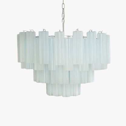 Murano Tubes Chandelier 32"
