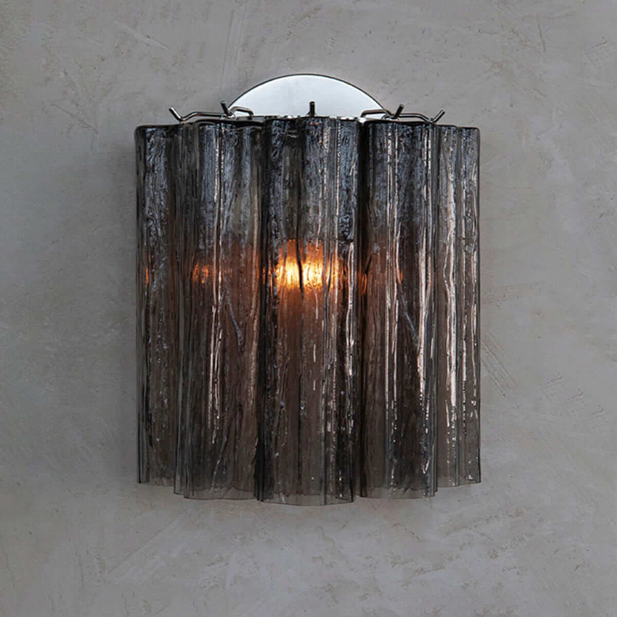Murano Tubes Sconce 12"