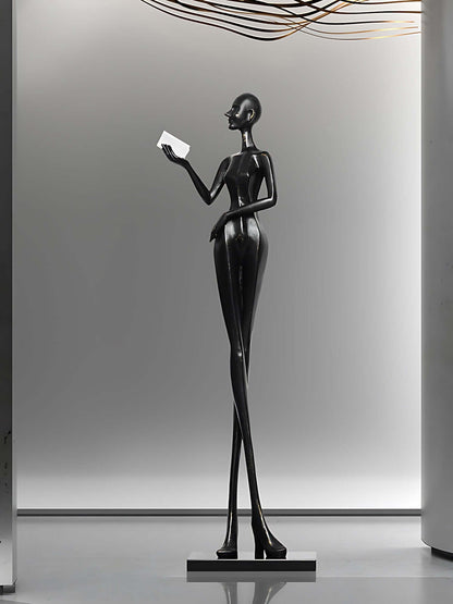 Muse Noir Sculpture