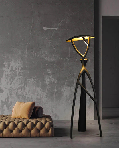 Nivaro Resin Floor Lamp
