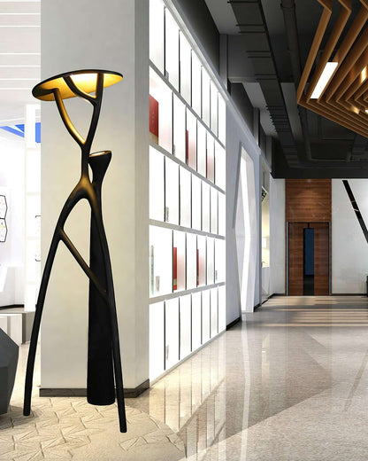 Nivaro Resin Floor Lamp