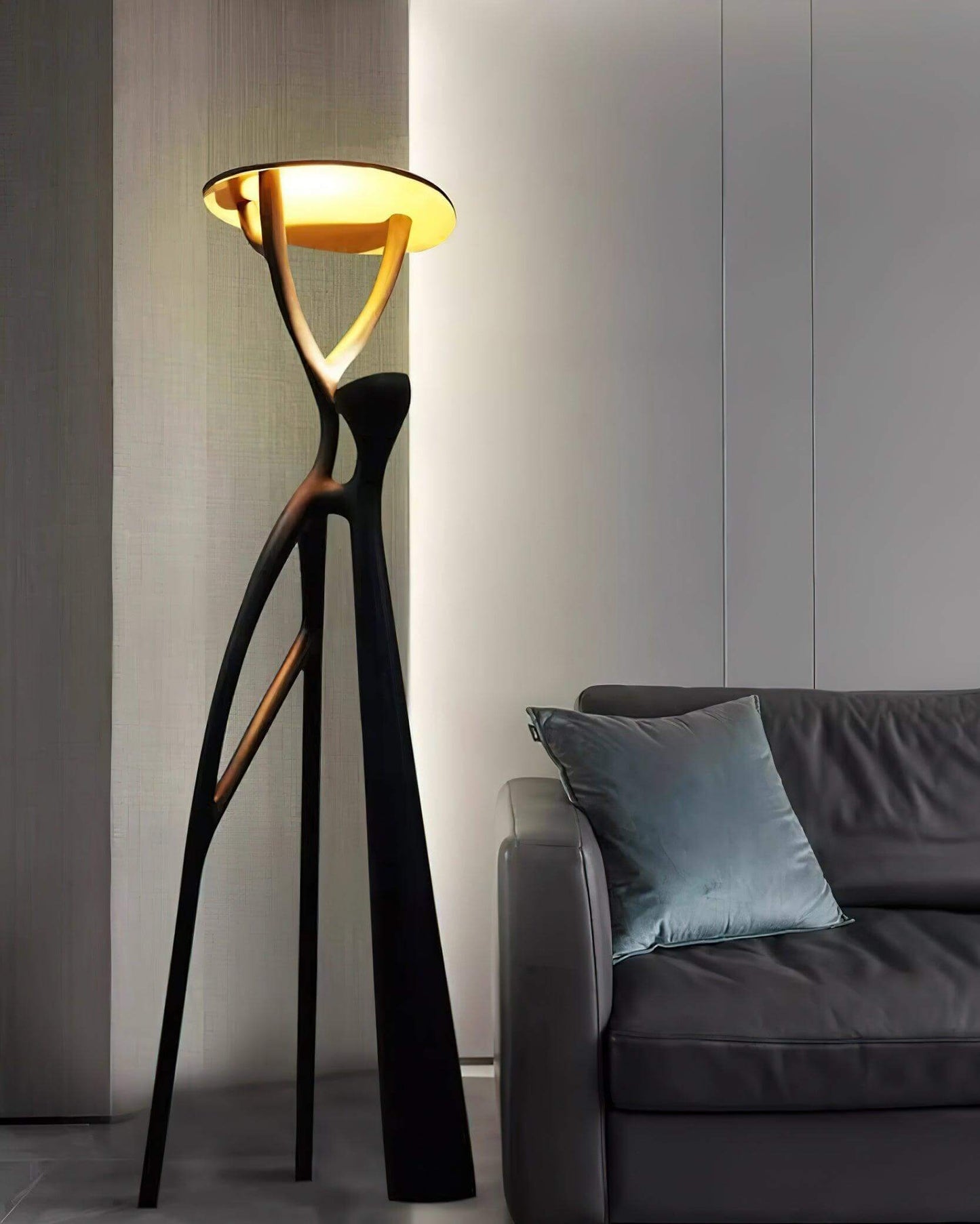 Nivaro Resin Floor Lamp