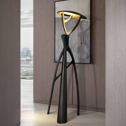 Nivaro Resin Floor Lamp