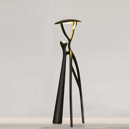 Nivaro Resin Floor Lamp