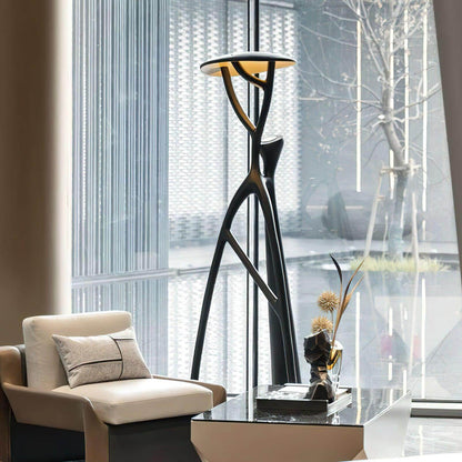 Nivaro Resin Floor Lamp