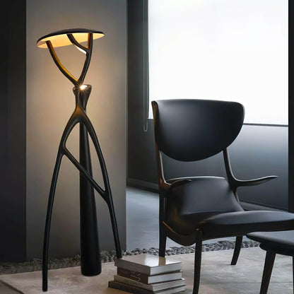 Nivaro Resin Floor Lamp
