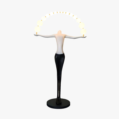 Olyvra Sculptural Floor Lamp