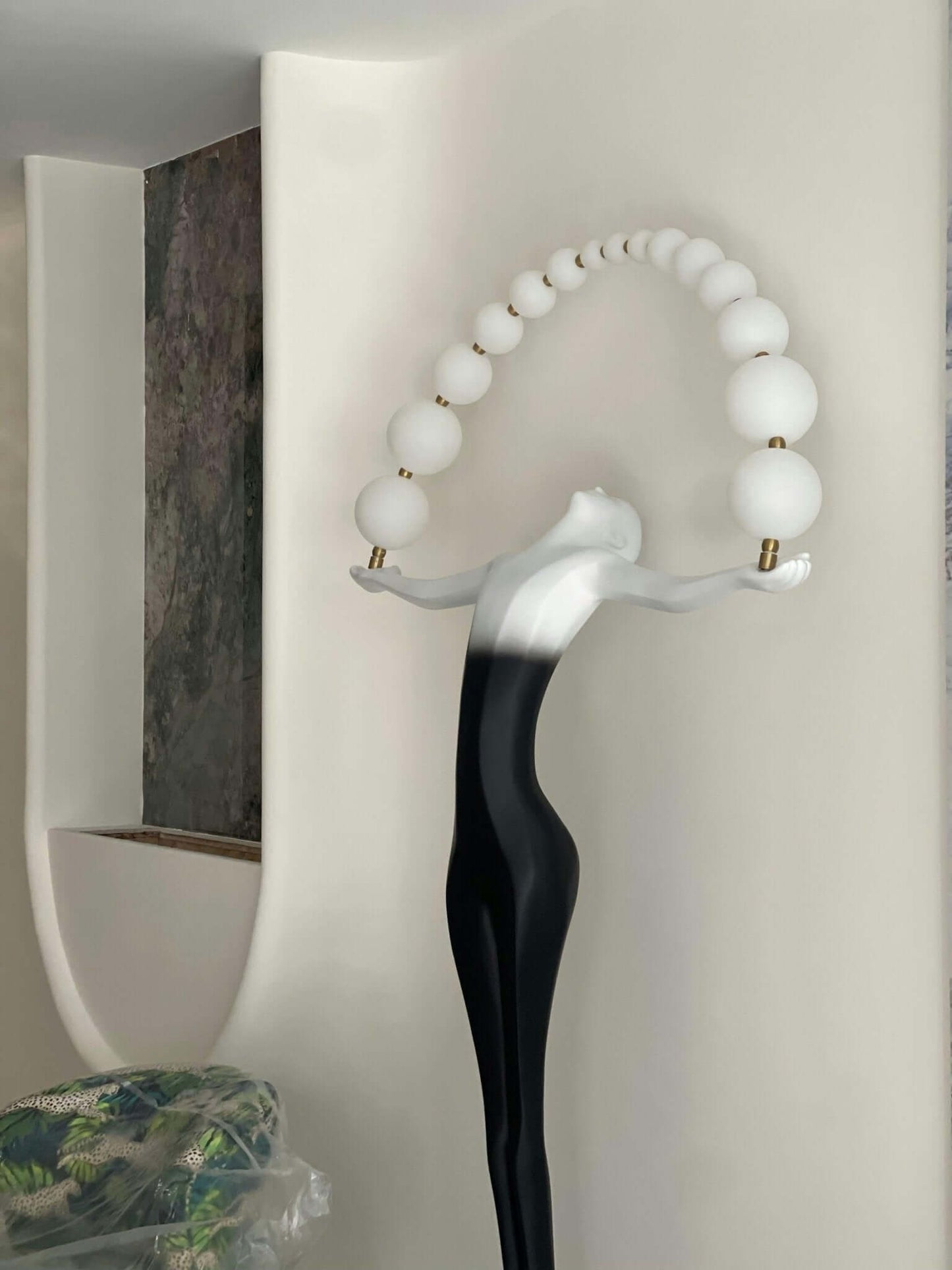 Olyvra Sculptural Floor Lamp