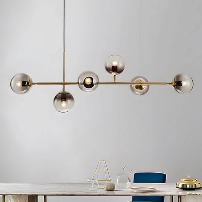 Orb Glass Chandelier