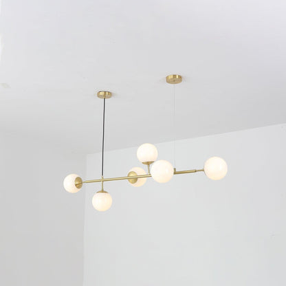 Orb Glass Chandelier