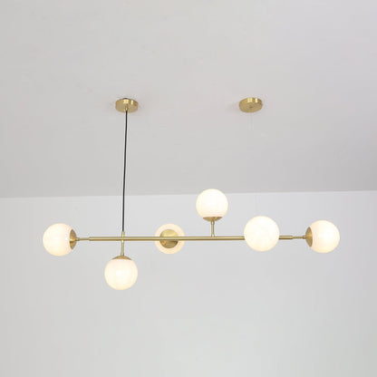 Orb Glass Chandelier