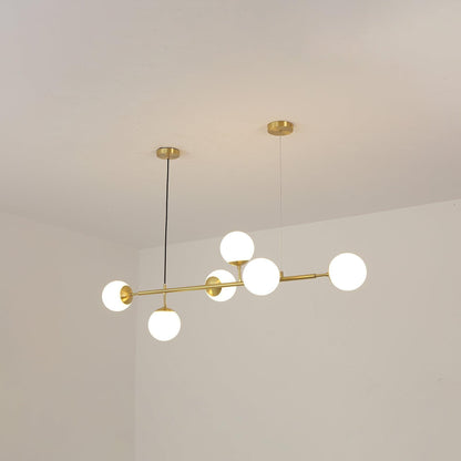 Orb Glass Chandelier