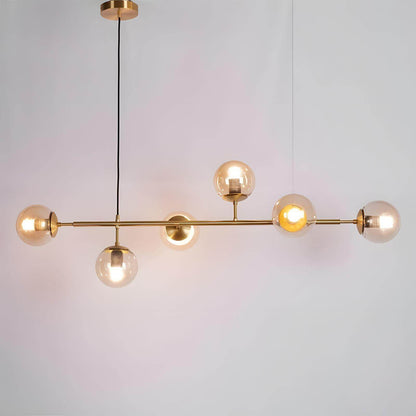 Orb Glass Chandelier