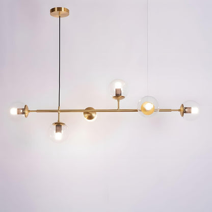 Orb Glass Chandelier