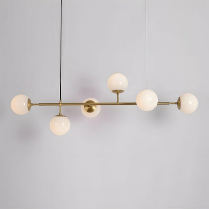 Orb Glass Chandelier