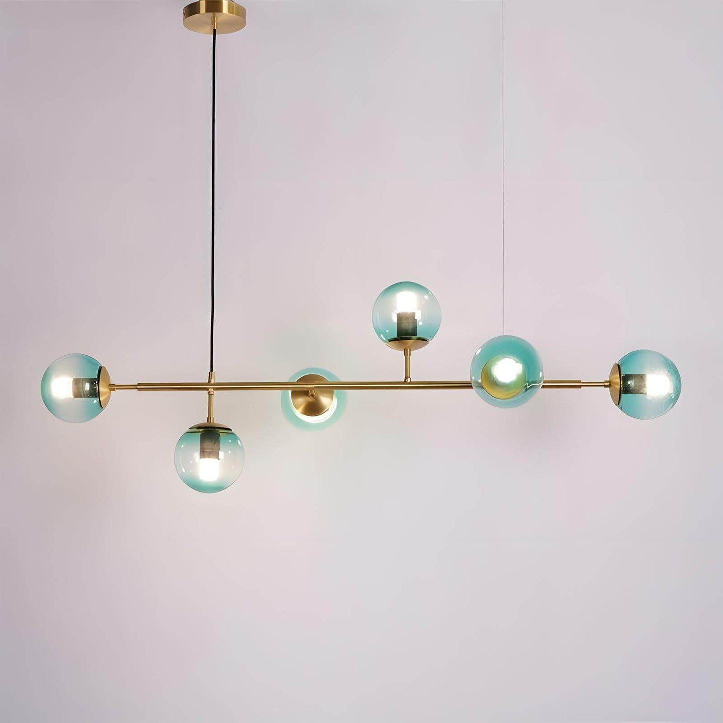 Orb Glass Chandelier