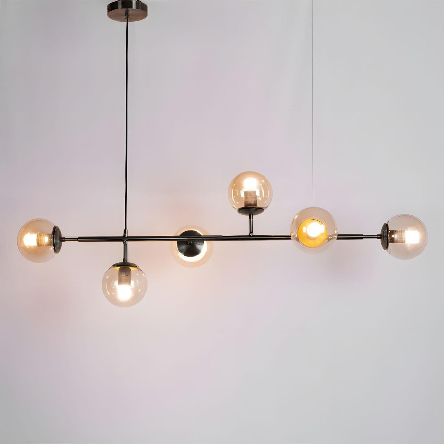 Orb Glass Chandelier