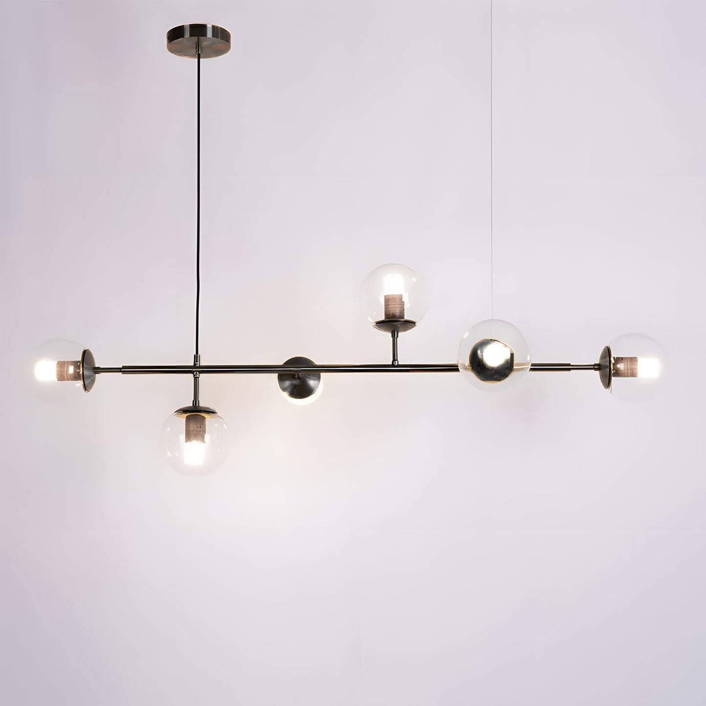 Orb Glass Chandelier