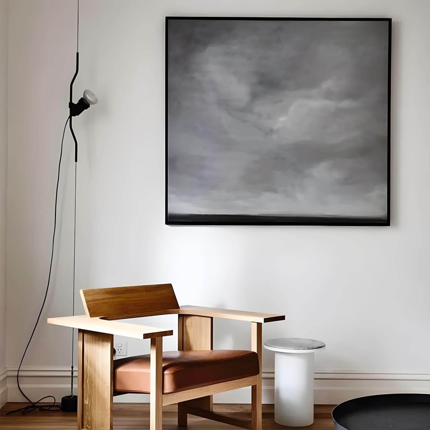 Parentheses Floor Lamp