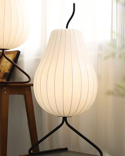 Pear Silk Floor Lamp