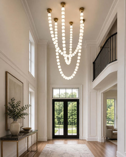 Pearl Necklace Combination Chandelier