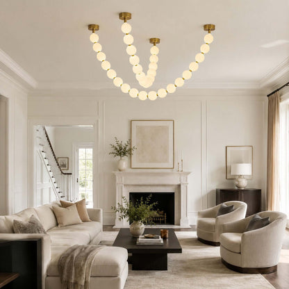 Pearl Necklace Combination Chandelier