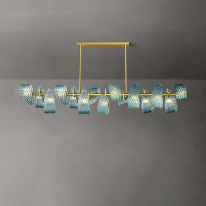Petal Blue Chandelier