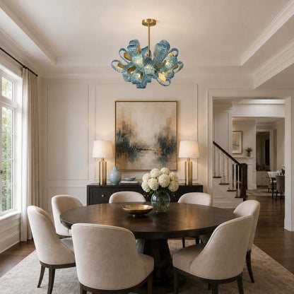 Petal Glass Chandelier