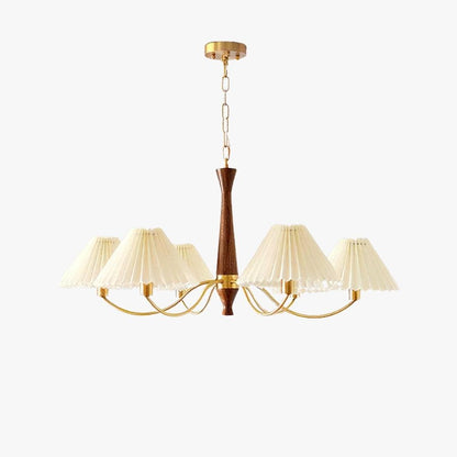 Pleated Chandelier