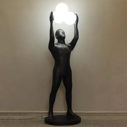 Qureal Sculpture Floor Lamp