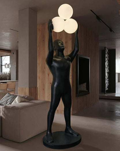 Qureal Sculpture Floor Lamp