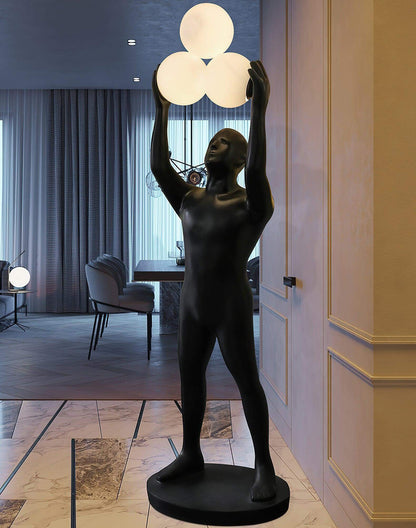 Qureal Sculpture Floor Lamp