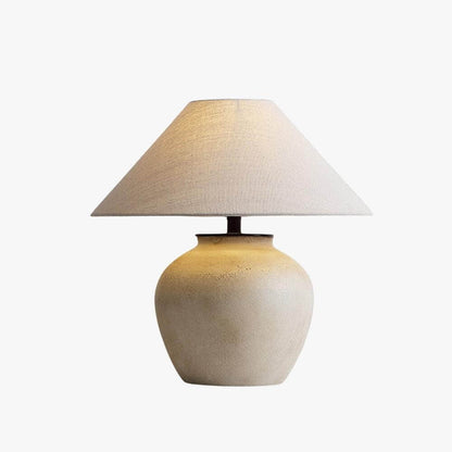 Retro Ceramic Jar Table Lamp