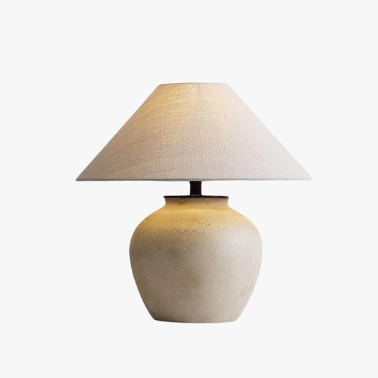 Retro Ceramic Jar Table Lamp