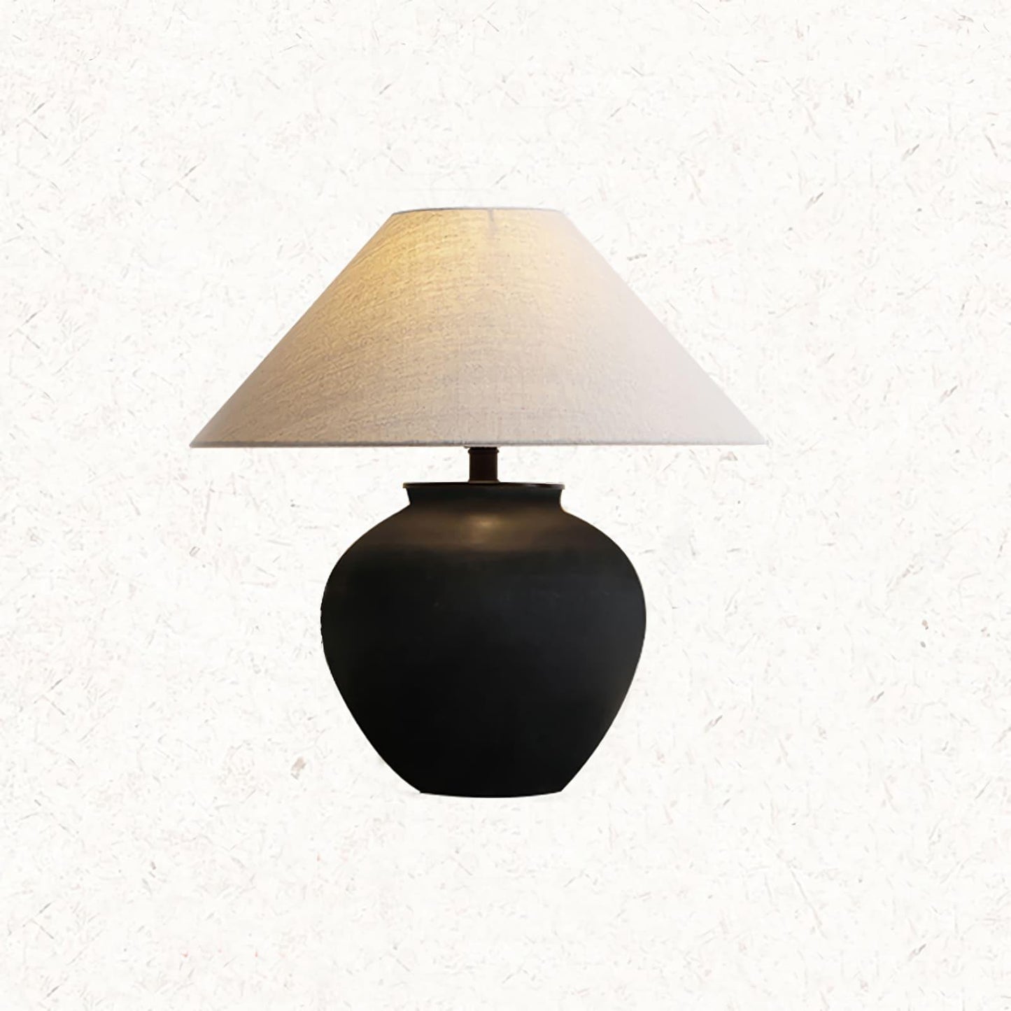 Retro Ceramic Jar Table Lamp