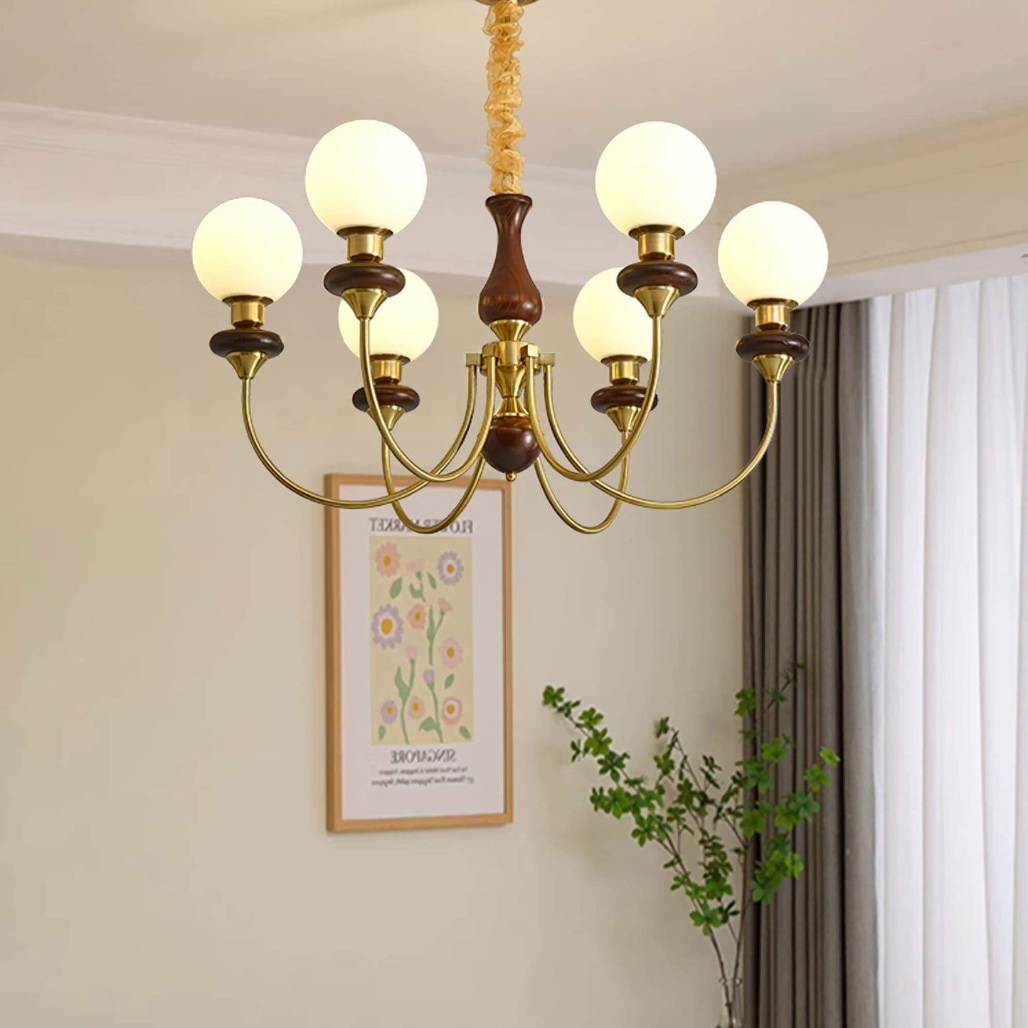 Retro Monique Chandelier