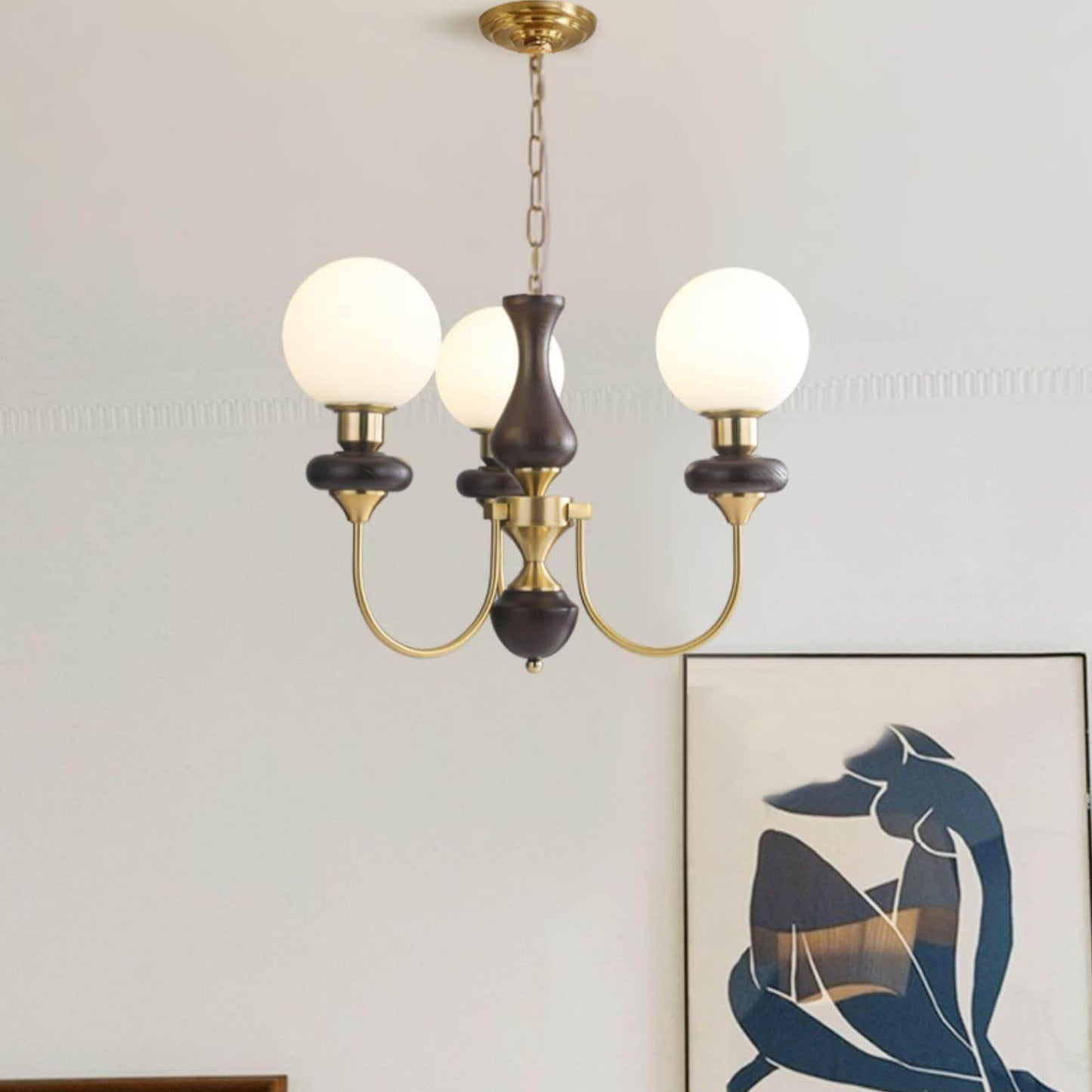 Retro Monique Chandelier