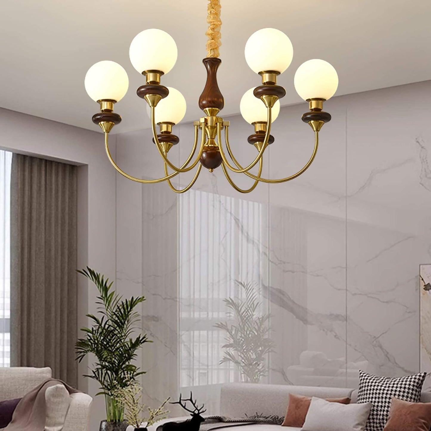 Retro Monique Chandelier