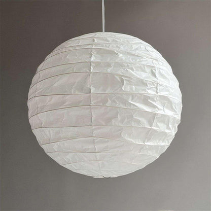 Rice Paper Round D Pendant Light