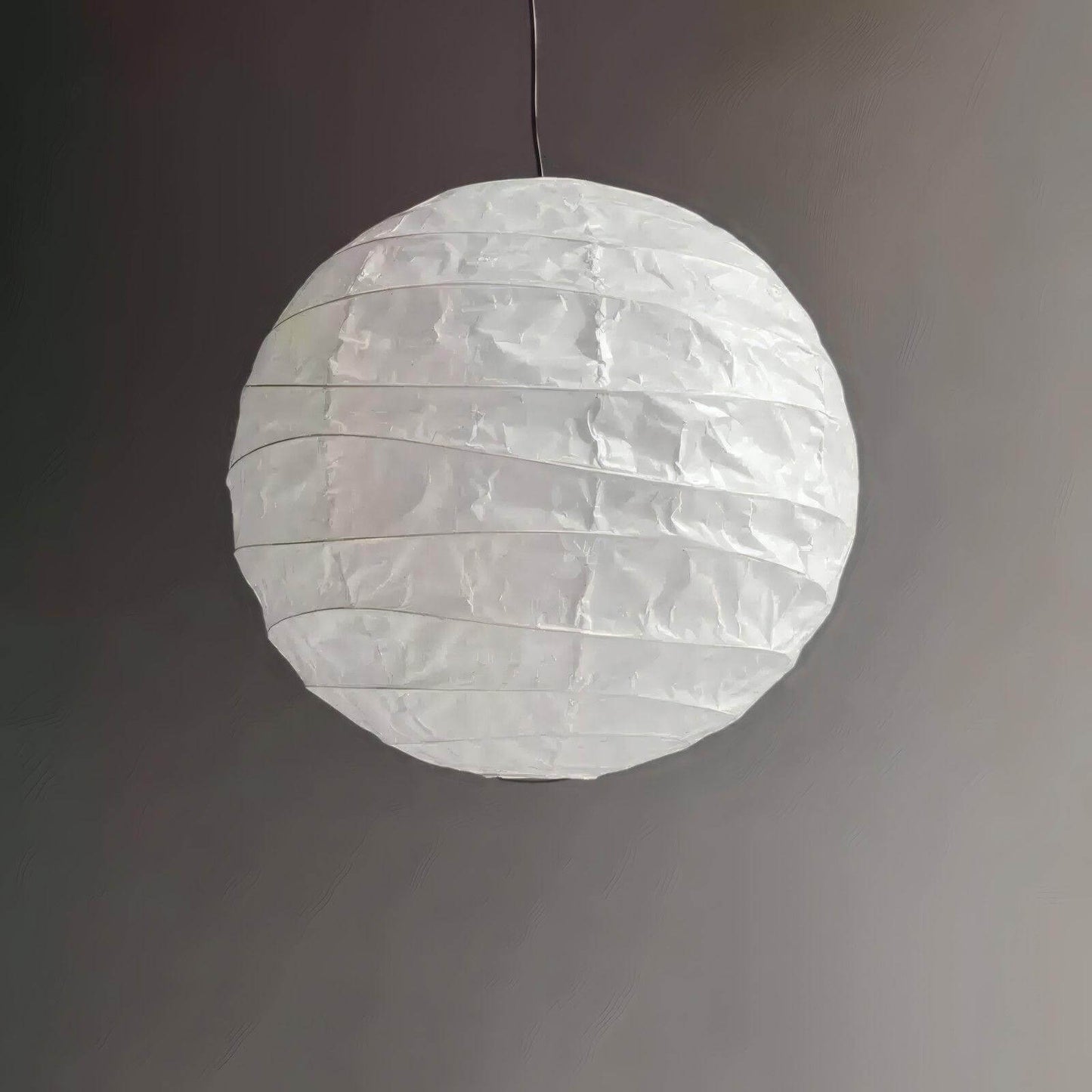 Rice Paper Round D Pendant Light