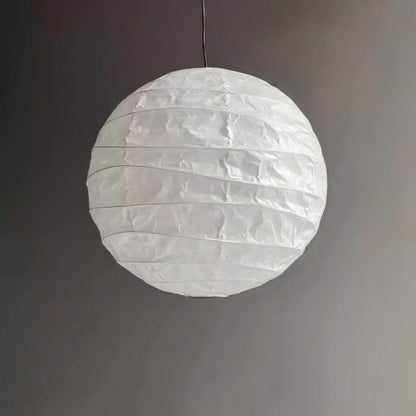 Rice Paper Round D Pendant Light