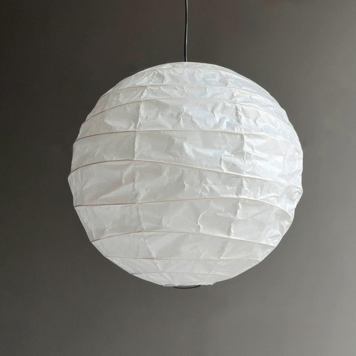 Rice Paper Round D Pendant Light