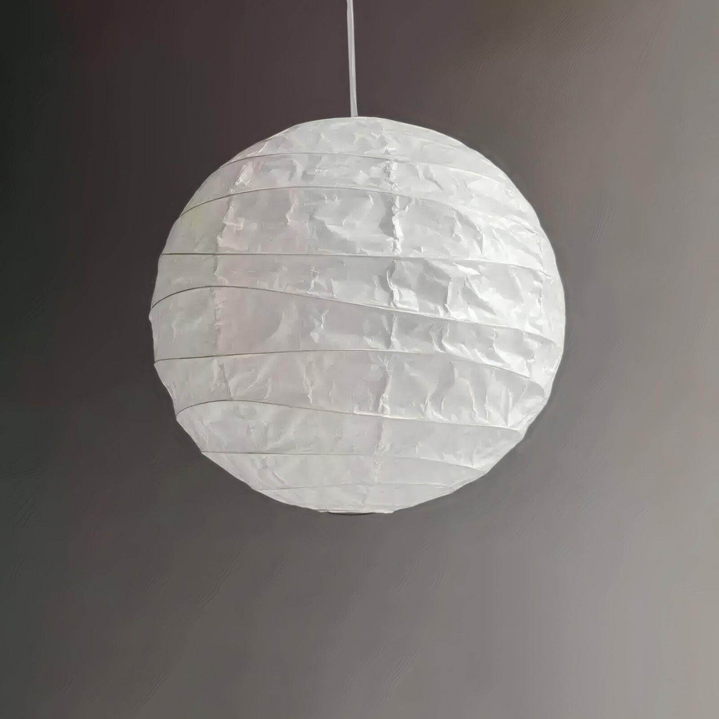 Rice Paper Round D Pendant Light