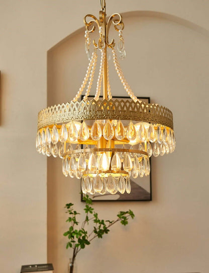 Ruby Chandelier